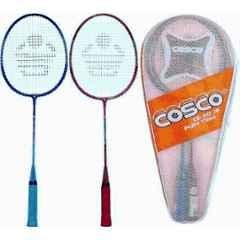 Cosco 350g Multicolour Strung Badminton Racquet for Kids (Pack of 2)