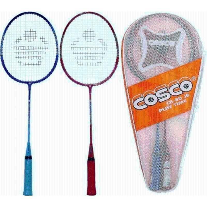 Cosco 350g Multicolour Strung Badminton Racquet for Kids (Pack of 2)