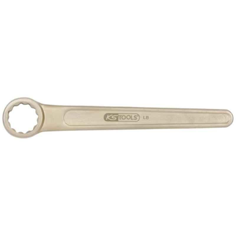 KS Tools Bronze Plus 1.1/4 inch Aluminium Straight Single End Box Wrench, 963.7591