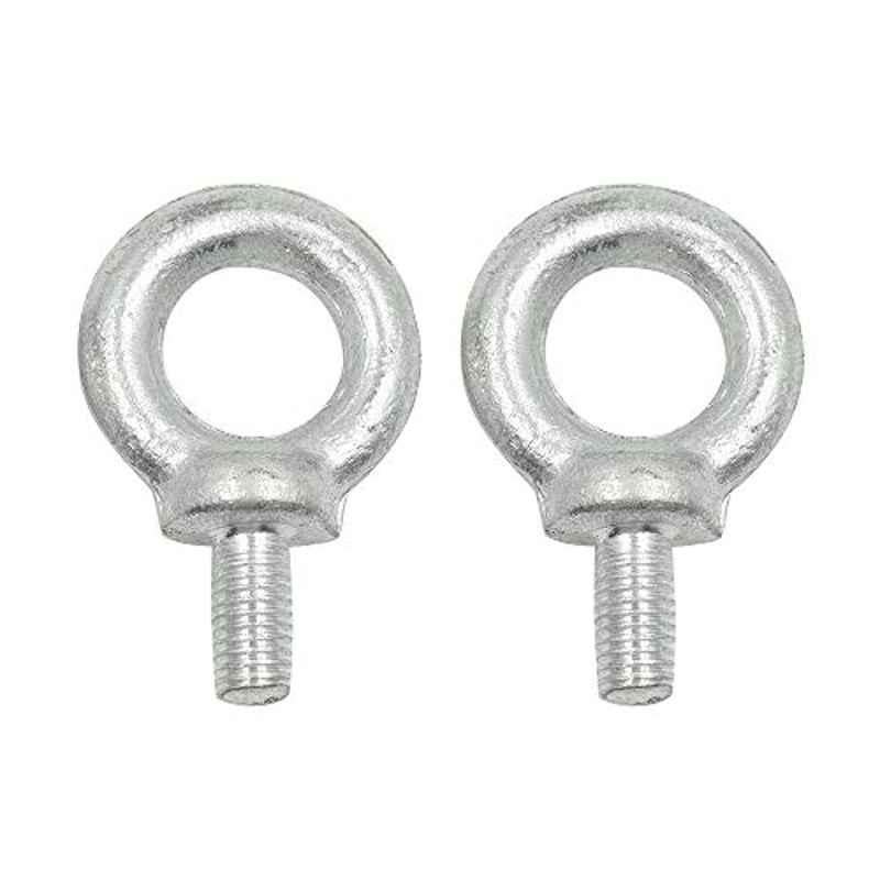 M12x25mm Stainless Steel Lifting Eye Screw Bolt (Pack of 2)