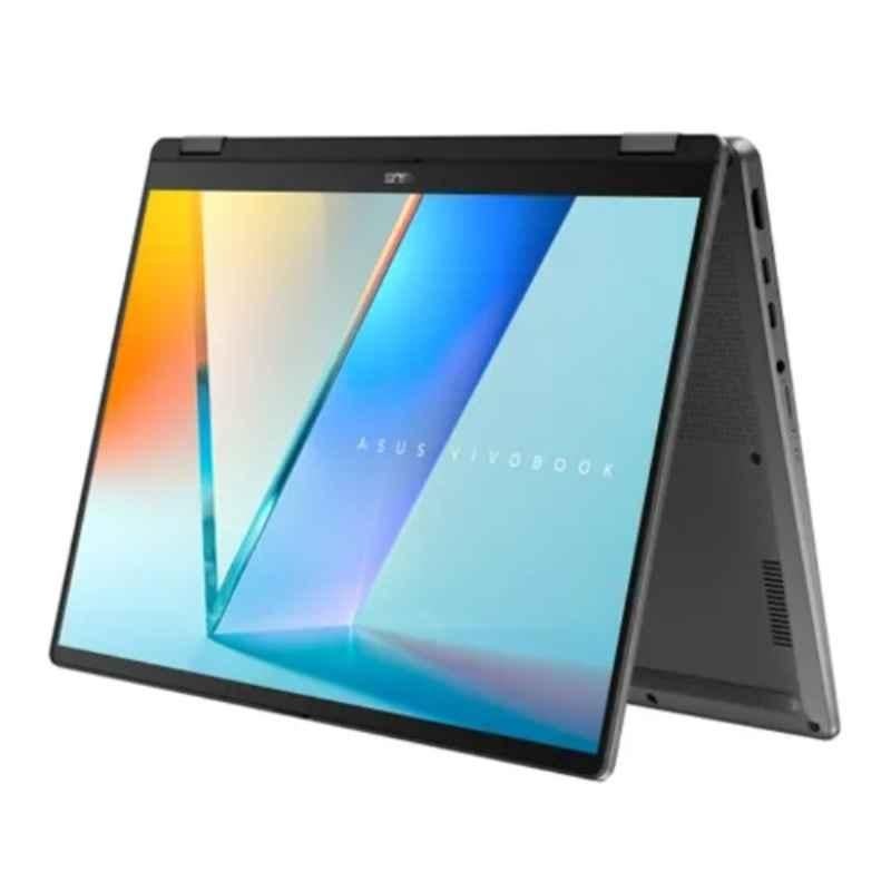 Asus Vivobook 14 Flip 2-in-1 Matte Grey Laptop with Intel Core Ultra 5 226V 16GB/512GB SSD/Windows 11 Home & 14 inch FHD Display, TP3407SA-SG183WS