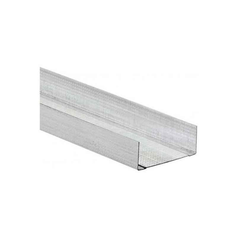 Generic Metal Grey Deep Track For Partition Systems, GYPT72