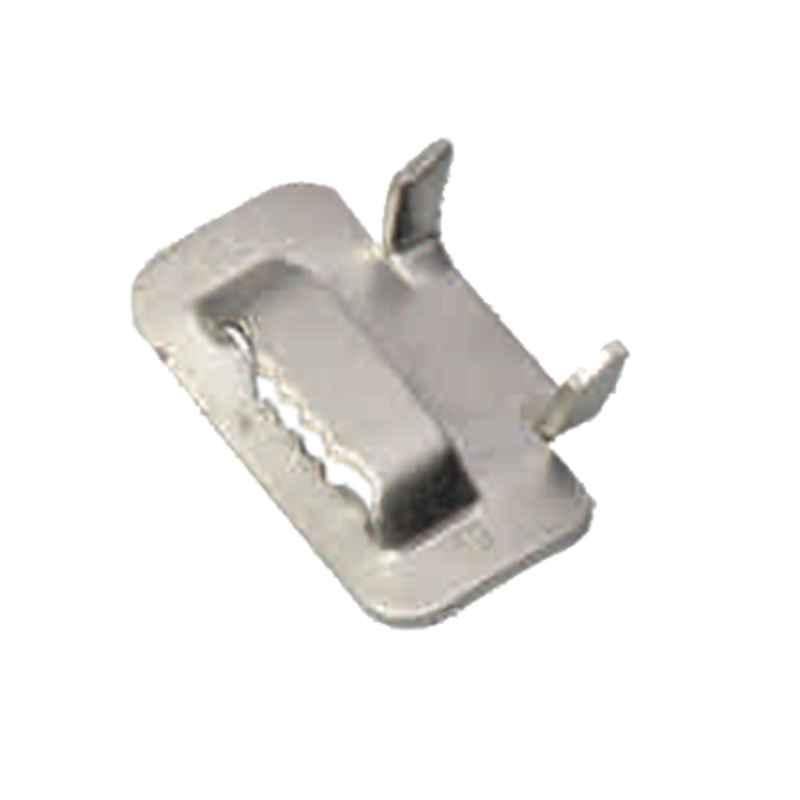 R-Loc 100 Pcs SS201 20mm Uncoated Wing Type Buckles Box, RCU20BW