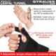 Strauss 22x10x5cm Neoprene Black Thumb Support with Wrist Wrap, ST-1509