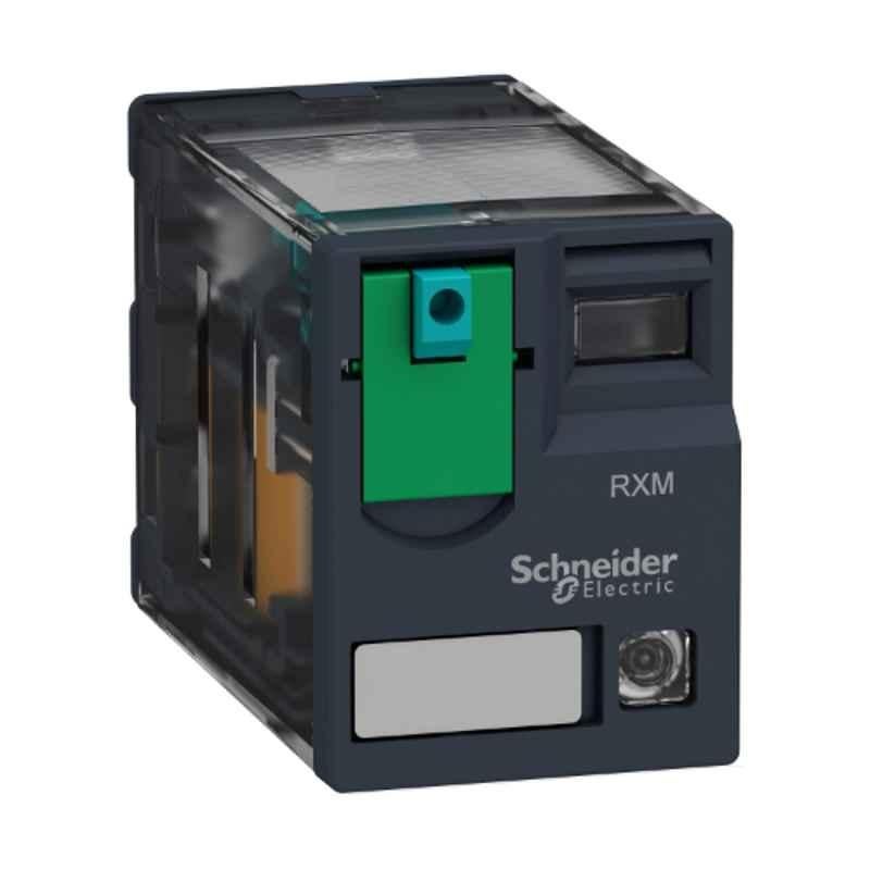 Schneider 12A 110 VDC Plug-in Miniature Relay with LED, RXM2AB2FD