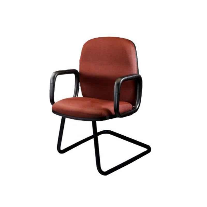 Rose Brick Brown Mid Back Office Chair, 146