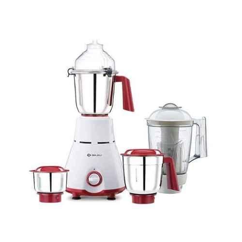 BAJAJ GX-75 750 Juicer Mixer Grinder (4 Jars, White, Red) Price in India -  Buy BAJAJ GX-75 750 Juicer Mixer Grinder (4 Jars, White, Red) Online at