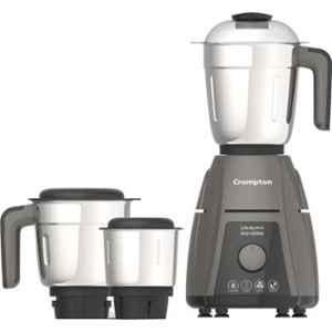 Crompton Life Active Series 800W Metallic Black Mixer Grinder with 3 Jars, DuroElite