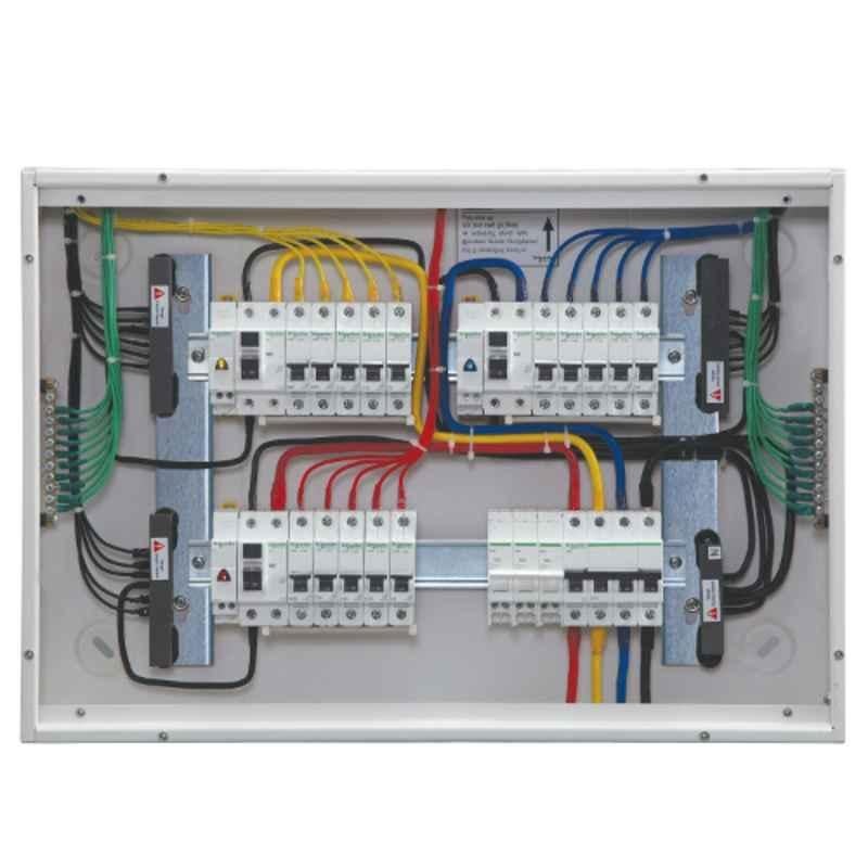 Schneider Electric Acti9 12 Way PPI TPN Distribution Board, A9HKIT10