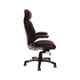 Caddy PU Leatherette Brown Adjustable Office Chair with Back Support, DM 68