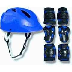 RB International Plastic & EVA Foam Blue Skating Kit-500 Cycling Kit