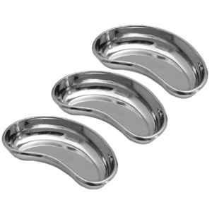 Forgesy GSS91 3 Pcs 8 inch Stainless Steel Kidney Tray Set