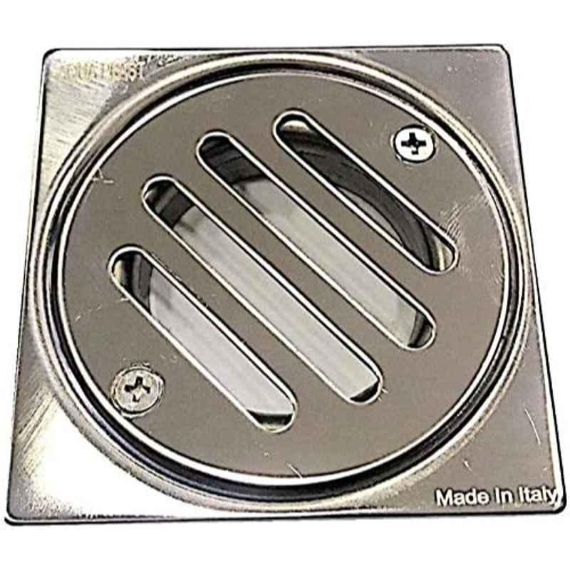Aquaplast 10x10cm Stainless Steel Floor Drain Trap Strainer