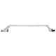 Aquieen 160mm Malleable Chrome Wardrobe Cabinet Pull Handle, CB21-160 (Pack of 2)