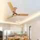 Urja Lite 70W Aluminium Golden Brown Ceiling Fan, Sweep: 1200mm with EGK Extension Cord