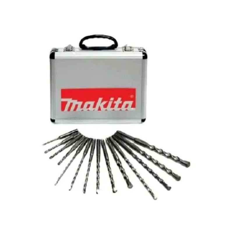 Makita 14 Pcs SDS Plus Drill Bits Chisel Set, D-21325