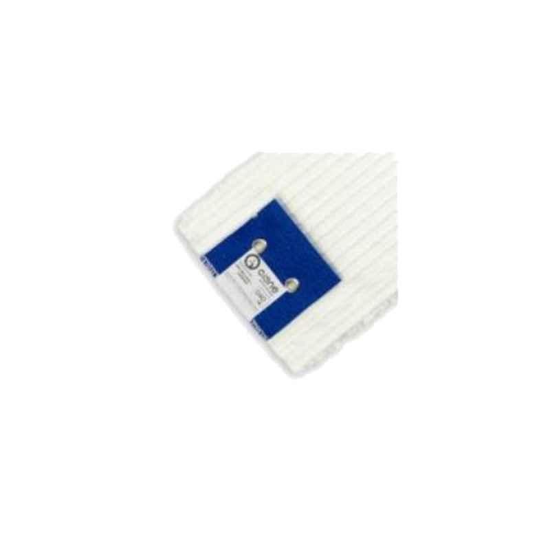 Cisne 13x40cm Microfiber White & Blue Flat Mop Head, 207500