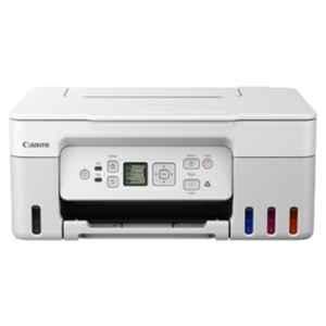 Canon Pixma G3770 White All-In-One Wi-Fi Colour Ink Tank Printer with LCD Display