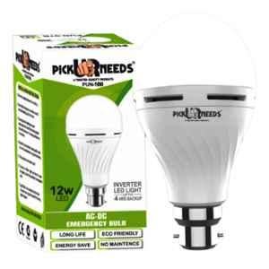 Pick Ur Needs 12W B22 Rechargeable Inverter LED Bulb, PUN-100