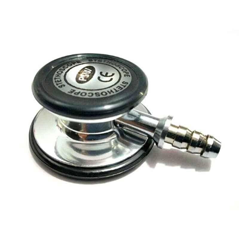 PSW Aluminum Black Stethoscope Chestpiece, PSW070