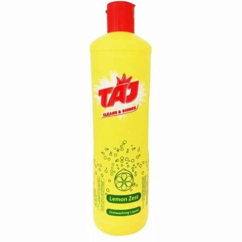 Taj Dishwashing Liquid, Lemon, 400ml, 24 Pcs/Pack