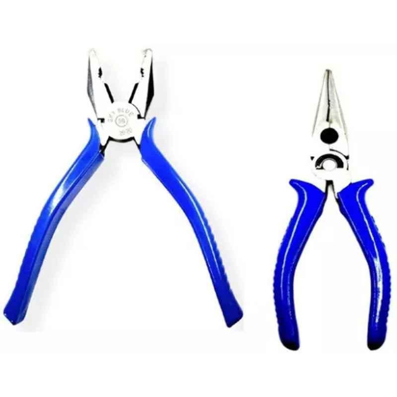 Sky Blue 2 Pcs 7.8 inch Groove Plier Combo, SBE_PLIER COMBO_274