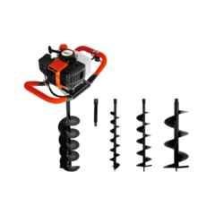 KISTON KOREA 52cc 2 Stroke Earth Auger with 4 inch Auger Bit, KEAG5204
