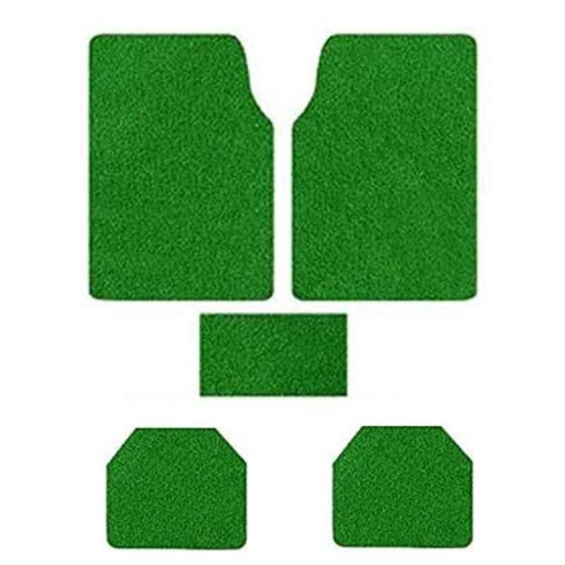 Kozdiko Rubber Green Anti Slip Noodle Nomad Style Car Floor Mat for Maruti Suzuki Brezza New 2022