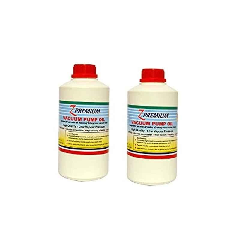 Z Premium 1 Litre High Performance Vacuum Pump Oil (Pack of 2)