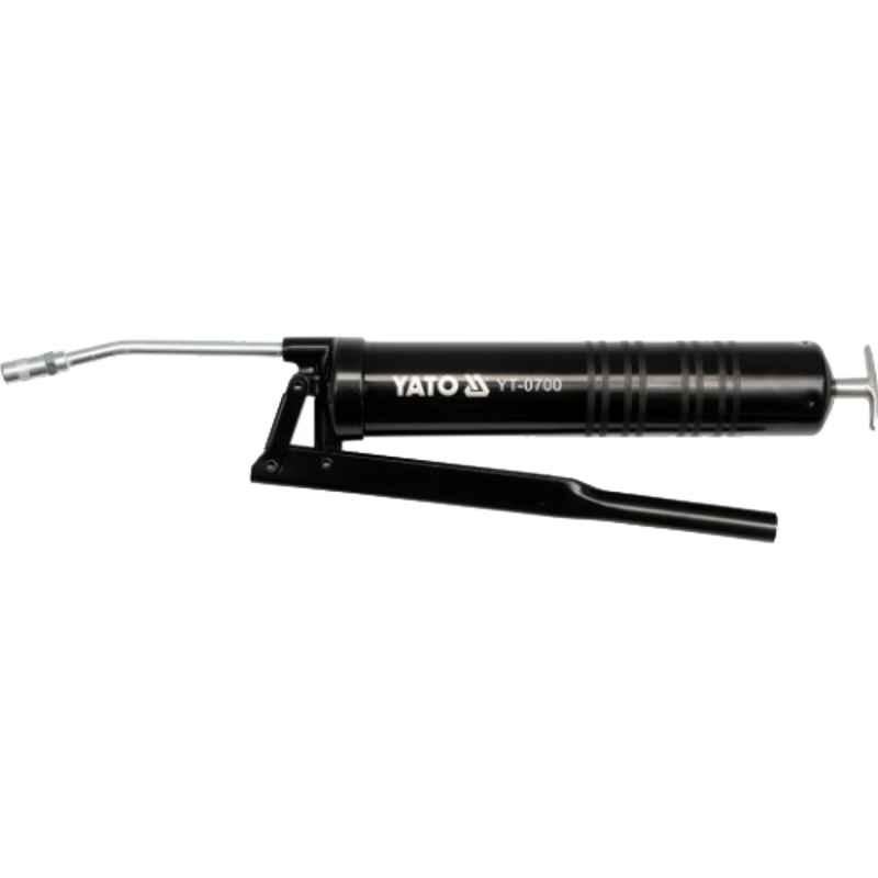 Yato 500 ml Aluminum Lever Action Grease Gun with Rigid Spout, YT-0700