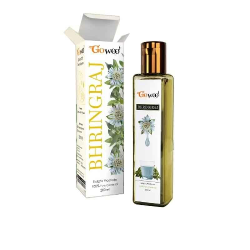 GoWoo 200ml Bhringraj Carrier Oil for Face, GoWoo-P-196