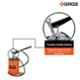 Groz 10Kg Bucket Grease Pump with Wheels, VGP/10