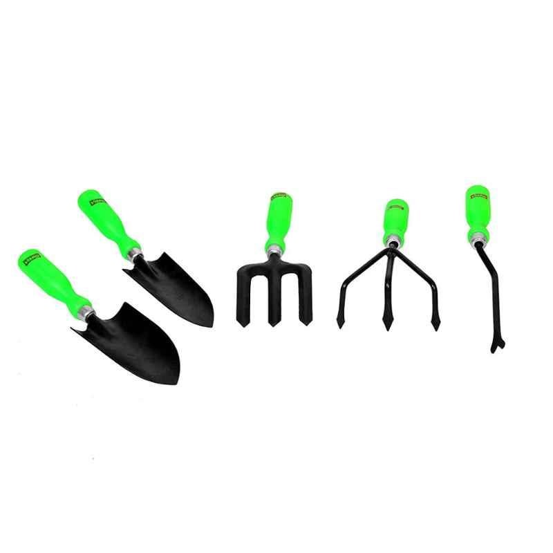 Visko Tools 603  Garden Tool Kit (Green & Black, 5-Pieces)