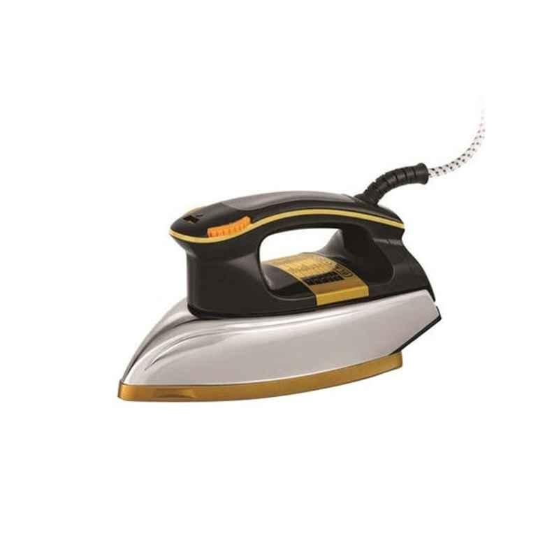 Black & Decker 1200W Plastic Black & Gold Dry Iron, F550-B5