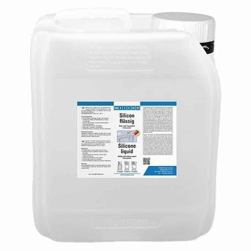 Weicon Silicone Adhesive Liquid, 15350005, 5 Ltrs