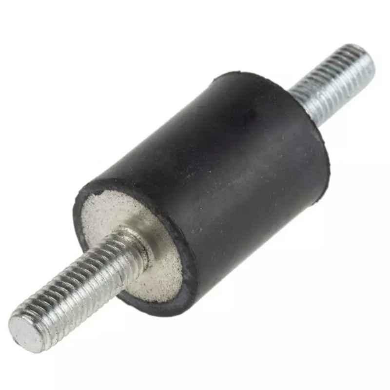 RS Pro M5 Anti Vibration Mount Male to Male Bobbin with 11.76kg Load, 1712569 (Pack of 8)