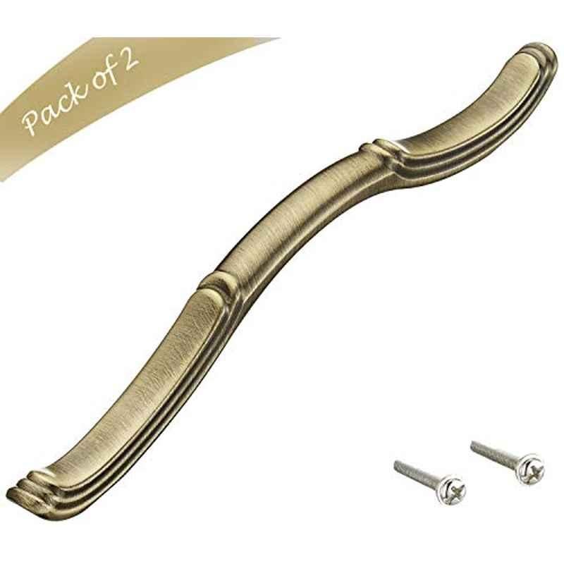 Aquieen 160mm Malleable Antique Wardrobe Cabinet Pull Handle, KL-717-160 (Pack of 2)
