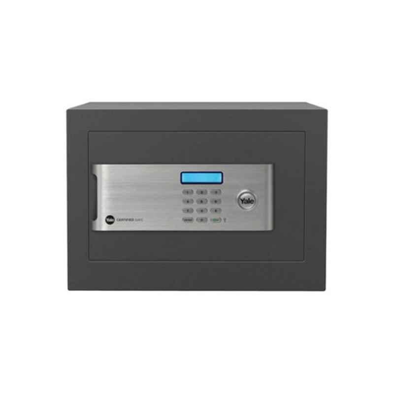 Yale Grey Battery Powered Digital Locker with Digital Pin Keypad & Override Keys, YSM/250/EG1