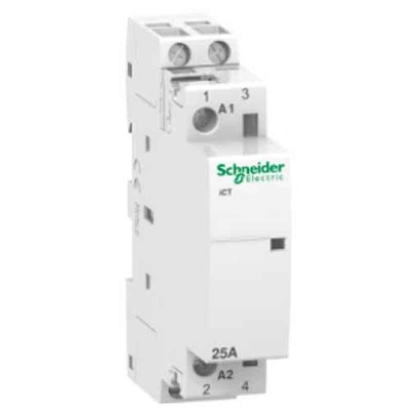 Schneider Acti9 25A 127V 2NO White Contactor, A9C20432