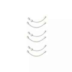 Fastgear 24 inch PTMT White Connection Pipe, FG2545 (Pack of 6)