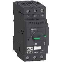 Schneider Electric TeSys Power 50 Amp Magnetic Motor Circuit Breaker with Rotary Handle Control, GV3L50, Breaking Capacity: 50 kA