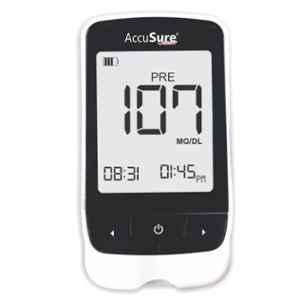 AccuSure Sensor Glucometer with 25 Pcs Test Strips