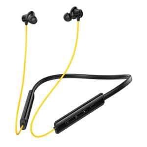 Onelife Neo Beat Yellow Wireless Neckband with Up to 40 hrs Playtime