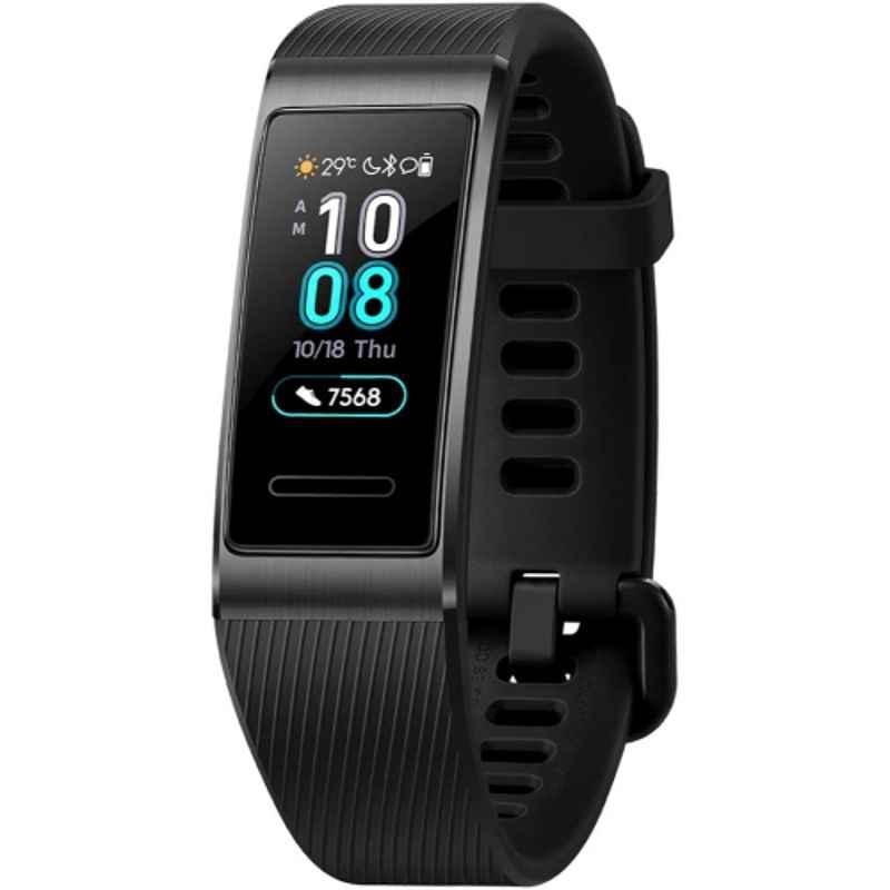 Huawei Band 3 Pro 0.95 inch Black AMOLED Fitness Tracker, HUW-BAND3PRO-BLK