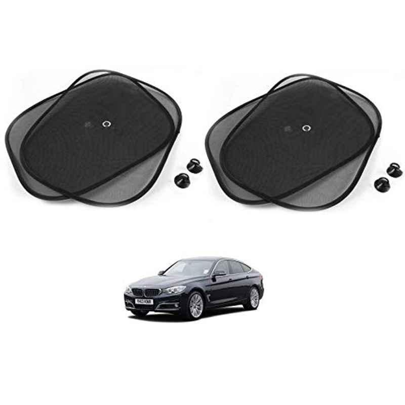 Kozdiko 4 Pcs Black Chipokoo Car Window Sunshade Curtain Set for BMW 3 GT, koz_79158