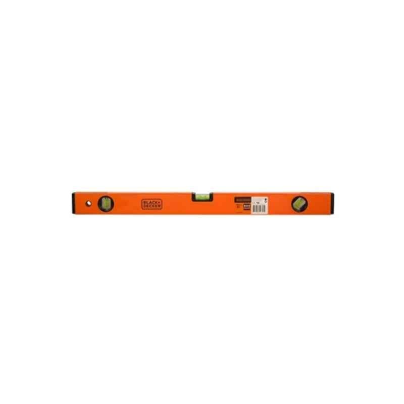 Black & Decker 60cm Aluminium Orange Box Beam Level, BDHT43189