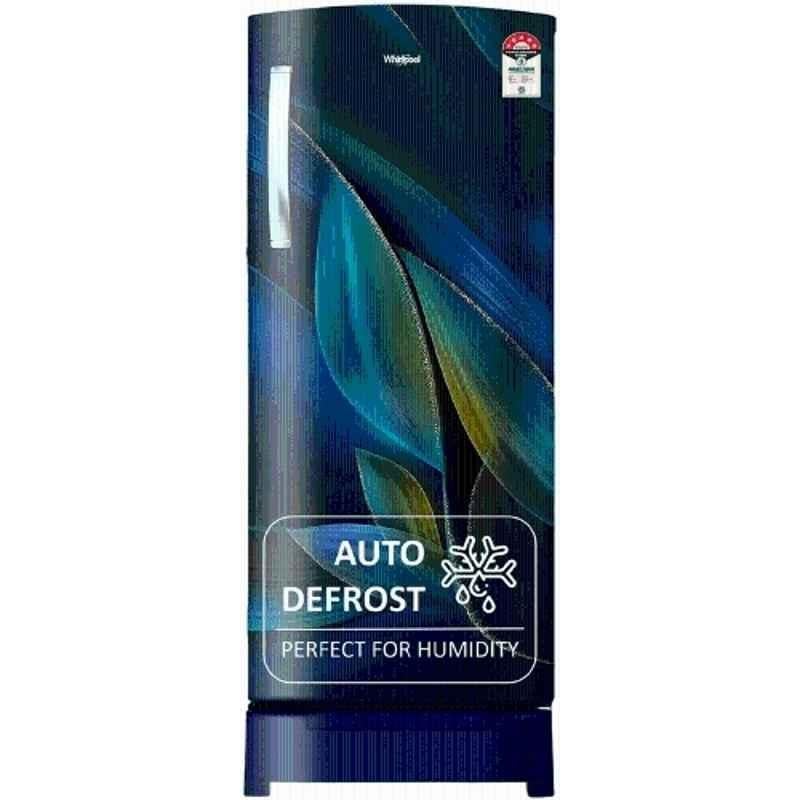 Whirlpool 236 Litre 5 Star Blue Breeze Direct Cool Single Door Refrigerator, 260 IMPRO PLUS ROY 5S INV BLUE BREEZE-Z (MOQ-5)