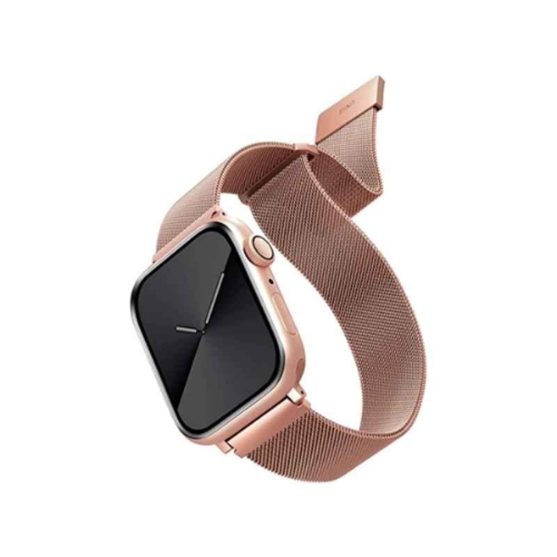 Uniq Dante Mesh Steel Rose Gold Strap for Apple Watch Series 4 (40mm)