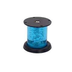 RAB 3 inch Acrylic Blue & Black Sofa Leg (Pack of 4)