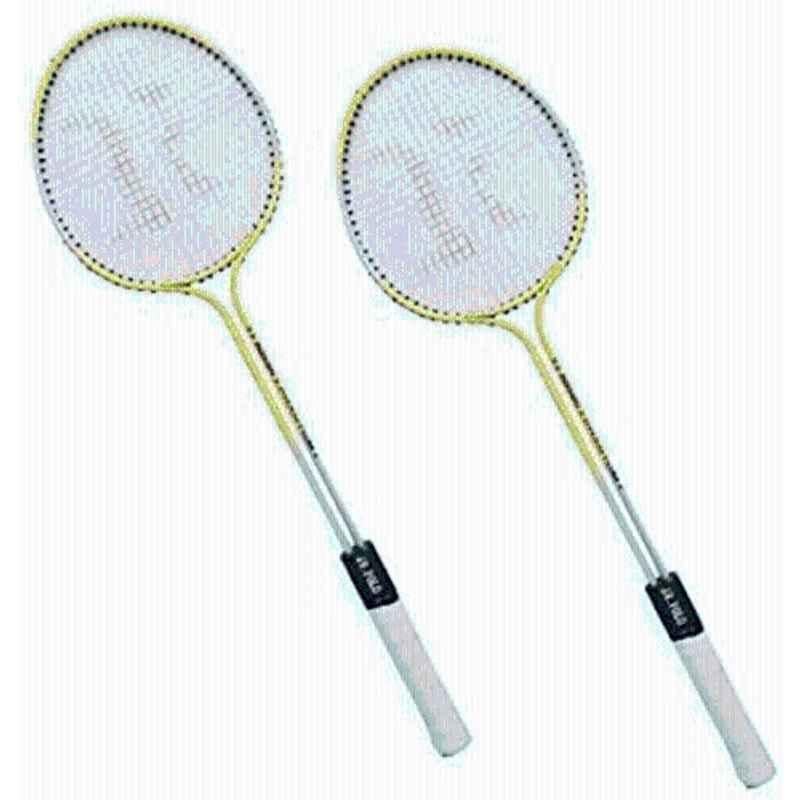 STYRKR Red Phantom Badminton Racket, Set of 2 Piece. Badminton Kit